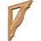 Ekena Millwork Funston Traditional Rough Sawn Bracket, Western Red Cedar, 4"W x 34"D x 40"H BKT04X34X40FST01RWR - alternate 1